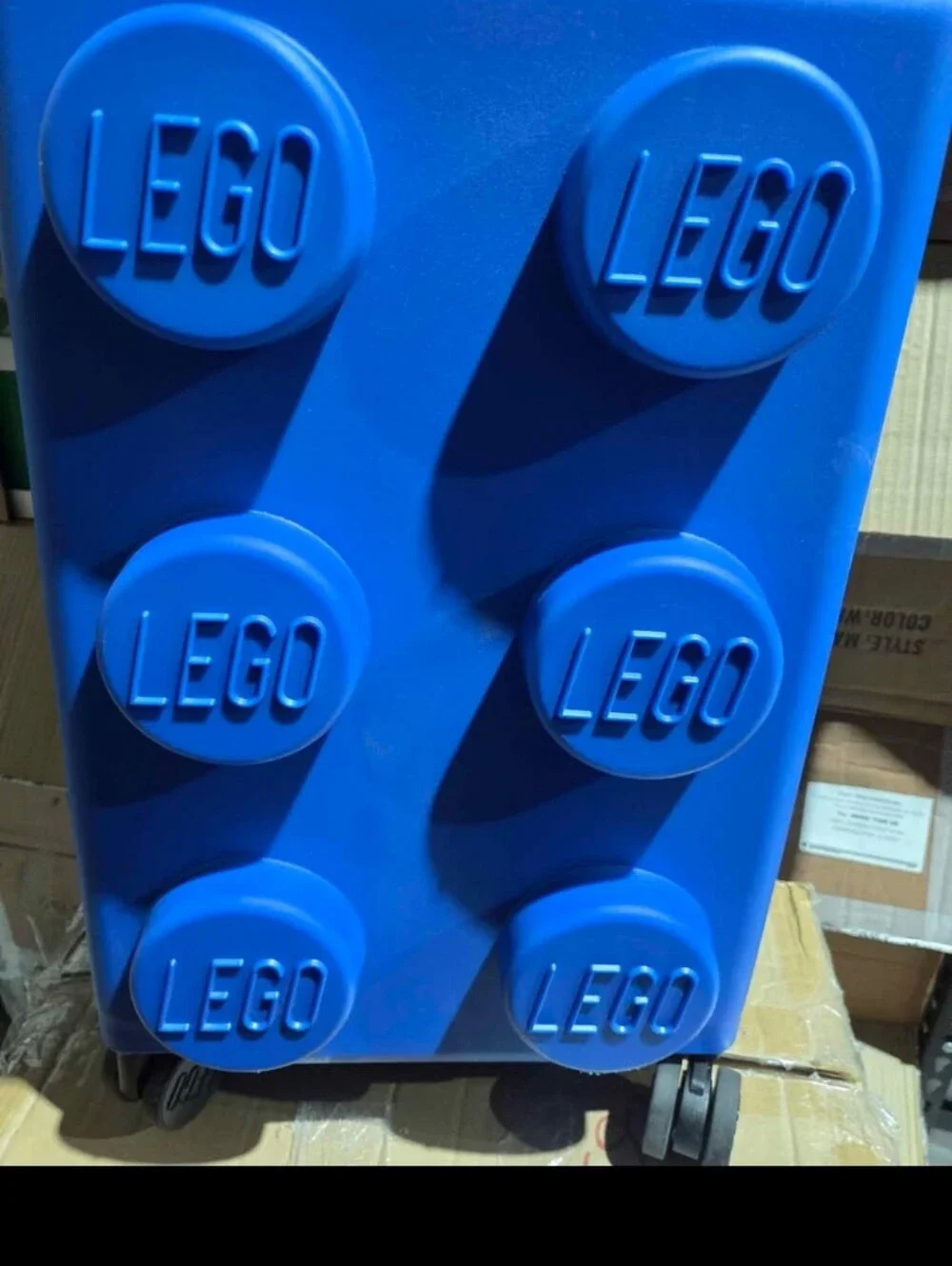 Lego 2 Piece Luggage Blue Set